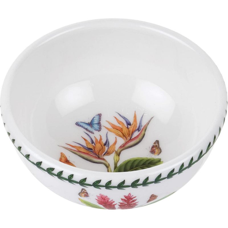 Portmeirion Exotic Botanic Garden Individual Fruit Salad Bowl, Set of 6, Made in England - Assorted Floral Motifs,5.5 Inch, 3 of 8