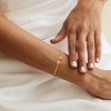 Turandoss Gold Initial Bracelets for Women Girls - Dainty Beaded Heart Bracelet for Kids, Letter Charm Bracelet for Girls, Christmas Jewelry Gifts - 3 of 4