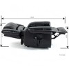 Power Lift Recliner Chair with USB Ports, Heat Massage Dual Motor Up to 350 LBS - 2 of 4