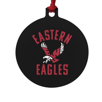 Eastern Washington University Eagles Aluminum Holiday Christmas Tree Ornament