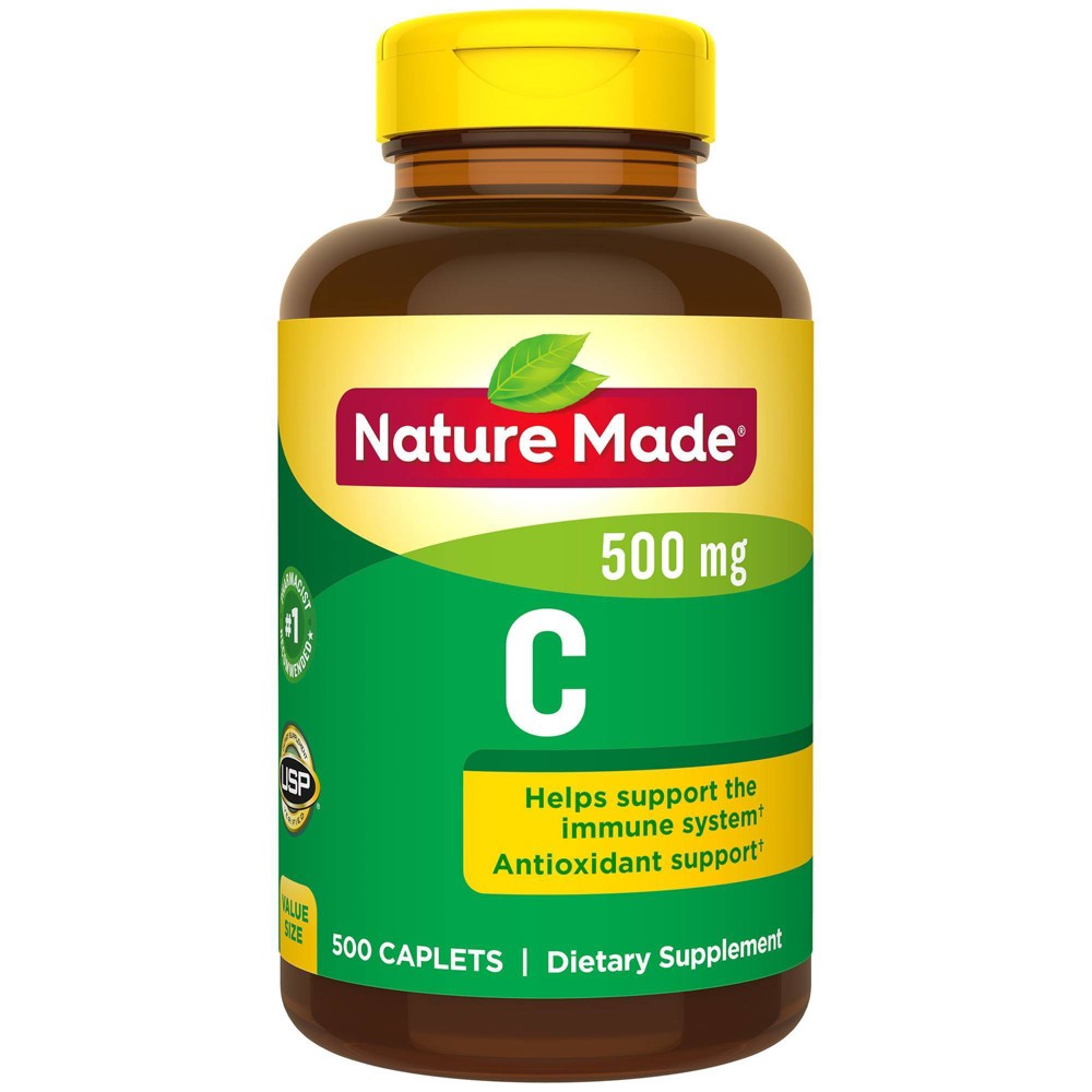 UPC 031604018818 product image for Nature Made Vitamin C 500 mg Caplets - 300ct | upcitemdb.com