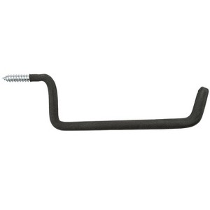 National Hardware 10.88 in. L Black Steel/Vinyl Large Ladder Hook 30 lb. cap. 1 pk (Case of 25) - 1 of 1