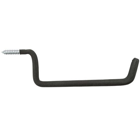 National Hardware 10.88 in. L Black Steel/Vinyl Large Ladder Hook 30 lb. cap. 1 pk (Case of 25) - image 1 of 1