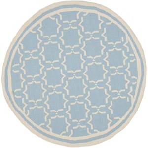 Dhurries DHU545 Hand Woven Flat Weave Indoor Rugs - Safavieh - 1 of 4