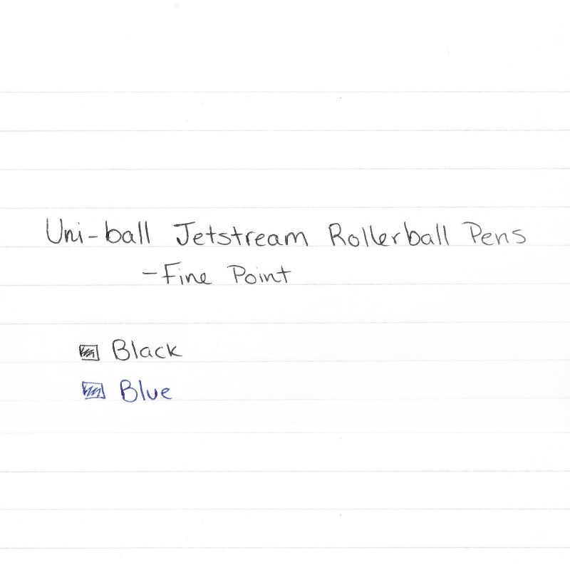 uni-ball Jetstream Stick Ballpoint Pen Fine 0.7mm Blue Ink Blue Barrel 40174, 3 of 4