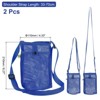 Unique Bargains Nylon Adjustable Shoulder Strap Mesh Water Bottle Holder 2 Pcs - 2 of 4