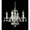Elegant Lighting Azalea Collection Pendant D15in H12in Lt:4 Gold Finish - 3 of 3