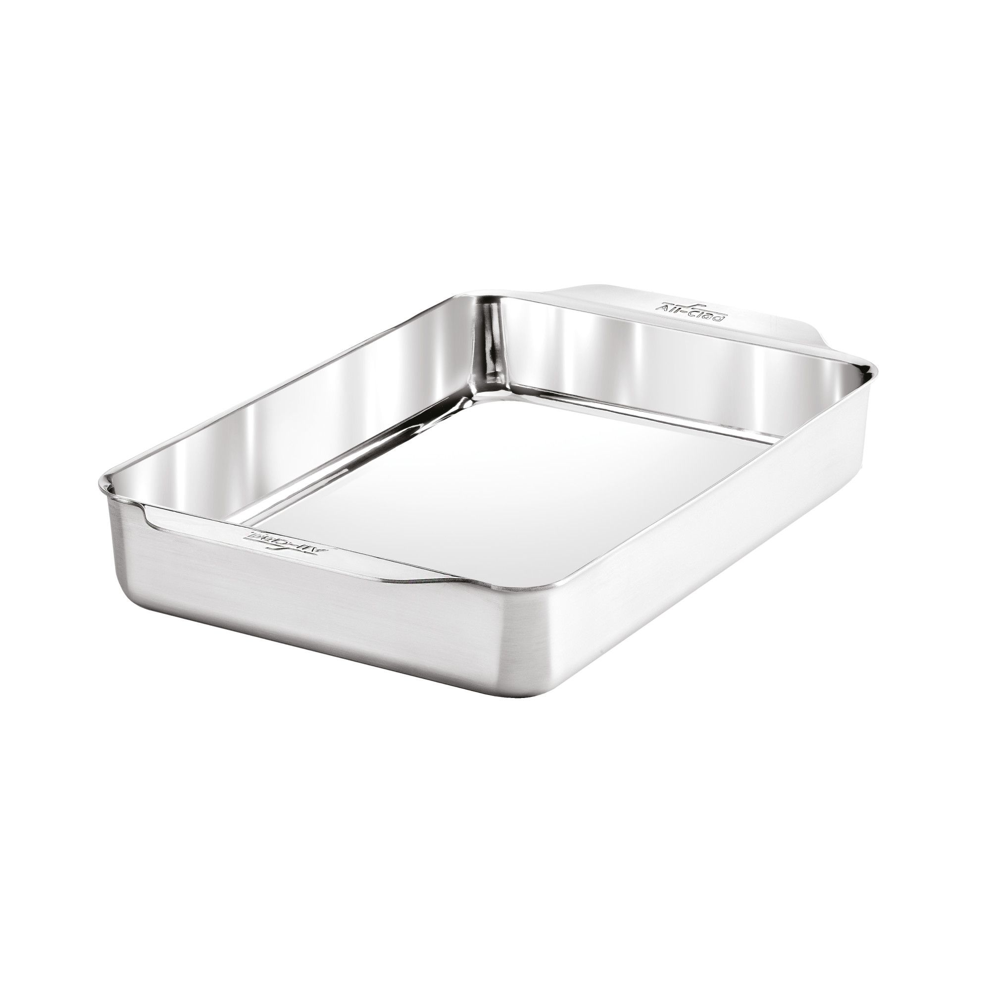 All-Clad 9" x 13" Stainless Steel Rectangular Baking Pan, Tri-ply, Silver