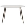 Home Design Lattice Dining Table, Light Gray / Gray - 4 of 4