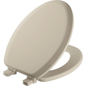 Mayfair by Bemis Cameron Elongated Bone Enameled Wood Toilet Seat - 1 of 1