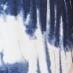 blue white print