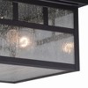 Vaxcel Mission 2 - Light Flush Mount in  Oil Burnished Bronze - 2 of 3