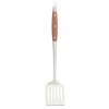 Sur La Table Kitchen Essentials Family Cookout Heavy Duty Stainless Steel Grilling Tool Set W/ Wooden Handles, Tongs, Slotted Turner, and Fork Set - 2 of 4