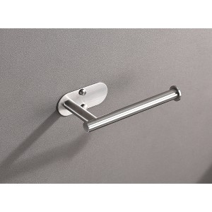 Paper Towel Holder - Self-Adhesive or Drilling, stainless steel wall-mounted paper towel holder for kitchen, bathroom - 1 of 4