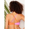 Swimsuits for All Women's High Neck Color Block Bikini Top (Plus Sizes Available) - 3 of 4
