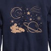 Boys' - Disney - Mickey Constellation Graphic Long Sleeve Fleece Sweatshirt - 2 of 4