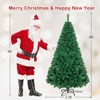 Costway Artificial PVC Christmas Tree W/Stand Holiday Season Indoor Outdoor Green - 3 of 4