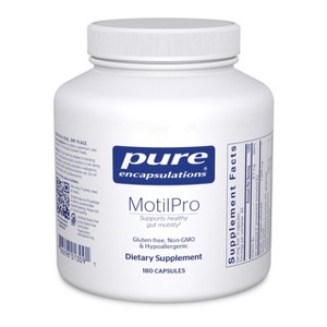 Pure Encapsulations MotilPro - Hypoallergenic Dietary Supplement to Promote Healthy Gut Motility* - 180 Capsules - 1 of 4