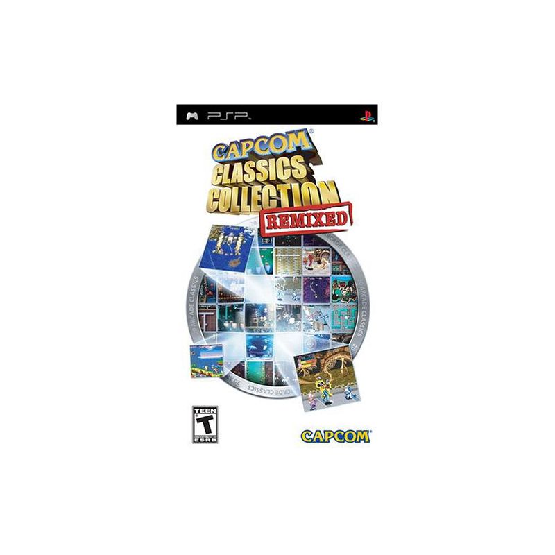 Capcom Classics Collection Remixed - Sony PSP, 1 of 2