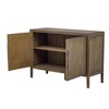 Okak Sideboard Cabinet, Bufft Cabinet with 2 Doors and 2 Shelves, Storage Cabinet for Living Room, Dining Room, Kitchen, Espresso - 4 of 4
