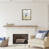 Stupell Industries Modern Heron on Beach Black Framed Floater Canvas Wall Art - 2 of 4
