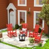 WestinTrends All-Weather Outdoor Patio Poly Classic Porch Rocking Chair (Set of 4) - 2 of 2