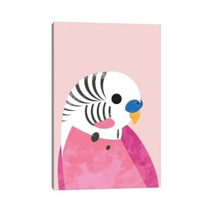 Budgie by Dan Hobday Unframed Wall Canvas - iCanvas - 1 of 3