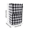 Unique Bargains Dustproof Blender Dust Cover 9.06"x7.09"x16.54" Black 1 Pc - 4 of 4