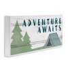 Stupell Industries Adventure Awaits Camping Scene, 30" x 13" - 3 of 4