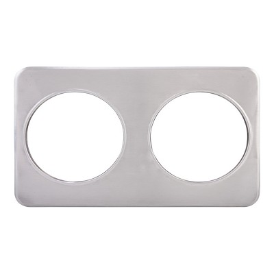 Winco Adaptor Plate, Two 8-3/8-Inch Holes