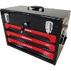 8-Drawer Tool Cart with Wheels & Brakes, Multifunctional Rolling Tool Cabinet, Heavy Duty Steel Garage Organizer, Ball-Bearing Drawers for Workshop - 3 of 4