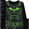 DC Comics Little/Big Boys’ 4-Piece Cotton Pajama Sets - 3 of 4