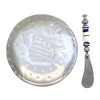 6.0 Inch Snowman Hostess Set Pate Spreader Appitizer Plate Dip Bowl And Platters - 3 of 3