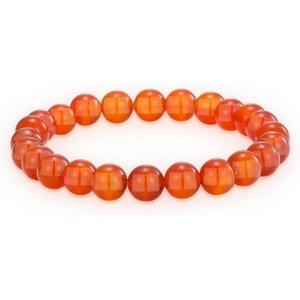 8mm Beaded Bracelets with Natural Gemstones for Women & Men, Elastic Adjustable Protection Crystal Bracelet - 1 of 4