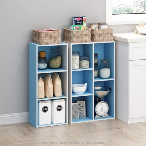 Target deals blue bookcase