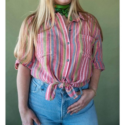 Women's Linen Shirt - TASHA POLIZZI