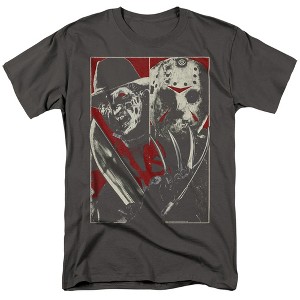 Freddy Vs Jason Vs Adult T-Shirt - 1 of 4