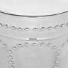 Sedona Metal Art Table Stool Accent Table - Silver - Safavieh. - image 3 of 3