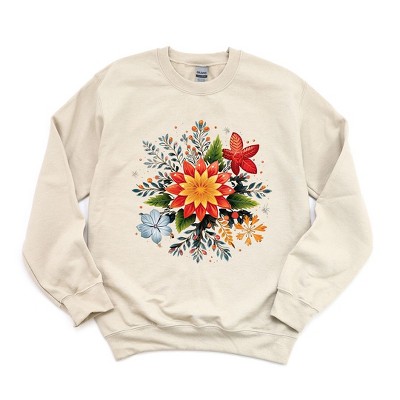 Simply Sage Market Women's Graphic Sweatshirt Winter Plants