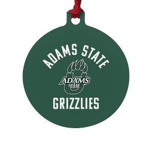 Adams State University Grizzlies Logo Aluminum Holiday Christmas Tree Ornament - 1 of 4