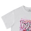 Ladies Original Bratz Dolls Shirt - Yasmin, Cloe, Jade, and Sasha - Bratz 1990's Vintage Throwback Graphic T-Shirt (White Embroidered, X-Large) - 3 of 4