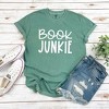 Simply Sage Market Women's Book Junkie Short Sleeve Garment Dyed Tee - 3 of 4