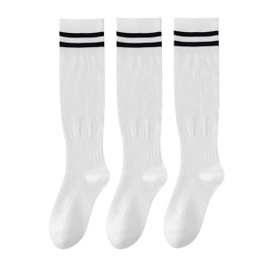 Anna-Kaci 3-Pack Women's Over the Knee Sport Socks with Breathable Mesh Knit and Non-Slip Calf Support - 1 of 4