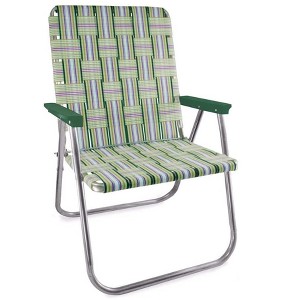 Lawn Chair USA Folding Aluminum Extra Wide Magnum Webbed Chair - 1 of 4