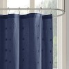 LunaLulinlk Cotton Jacquard Pom Pom Shower Curtain - 3 of 4