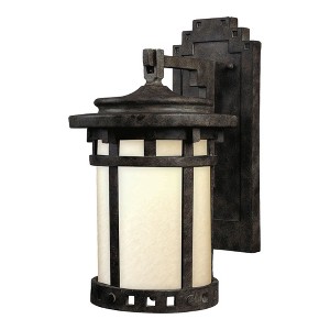 Maxim Lighting Santa Barbara Dark Sky 1 - Light Wall Light in  Sienna - 1 of 3