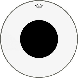 Remo Controlled Sound Clear With Black Dot Bass Drum Head - 1 of 2