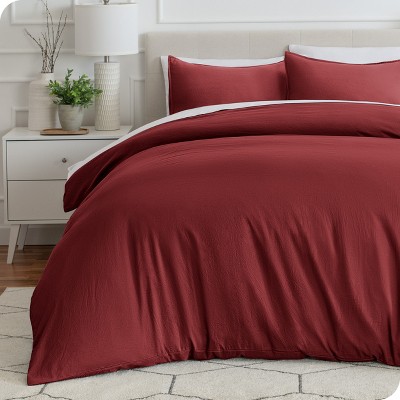 Queen Heather Pink Bedding Set By Bare Home : Target