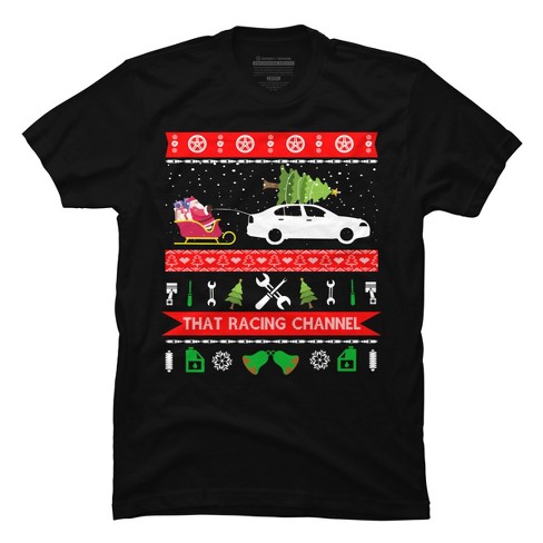 Race car ugly christmas on sale sweater