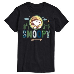 Men's - Peanuts - Ranger Snoopy Short Sleeve Graphic T-Shirt - 1 of 4